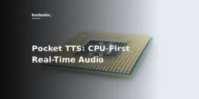 Your Backend Doesn't Need a GPU for Real-Time TTS: Kyutai's Pocket TTS Rewrites the Rules