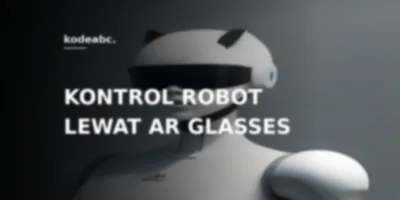 Nyetir Robot Pakai Smart Glasses: Eksperimentasi Kritis Spectacles Dimensional OS