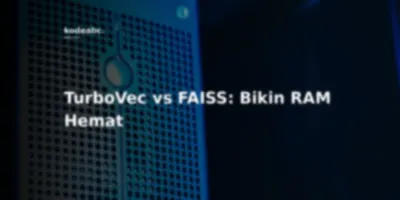 TurboVec Bikin FAISS Terlihat Usang: Pangkas RAM 31 GB Jadi 4 GB Tanpa Ampun
