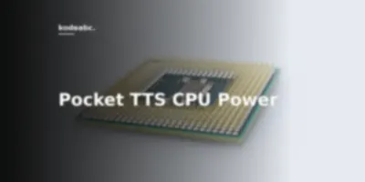 Pocket TTS: Revolusi TTS Open Source Anti GPU, Akankah Jadi Senjata Baru Developer Lokal?