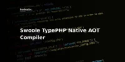Is the ZendVM Bottleneck Dead? Swoole TypePHP Compiles PHP Directly to Native C++ Binaries