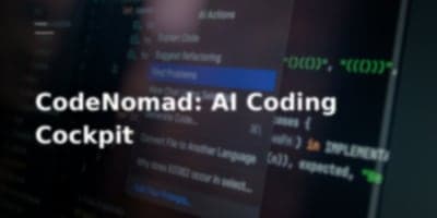 CodeNomad: Kokpit AI Coding untuk OpenCode yang Lebih Bertenaga