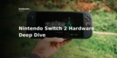 Inside Nintendo Switch 2's 19W Architecture: How Custom Ampere Silicon and DLSS Push 3 TFLOPS to 4K 60 FPS