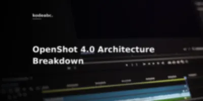 Why Cloud AI and Bloated Timelines Are Dead: OpenShot 4.0 Re-Engineers Local Video Processing