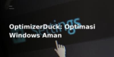 OptimizerDuck: Optimasi Windows Aman, Performa Maksimal Tanpa Reinstall