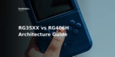 Low-End Linux Polish vs Mid-Range Android Power: The Anbernic RG35XX and RG406H Architecture Guide