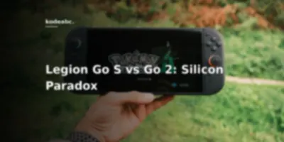 Lenovo Legion Go S vs Legion Go 2 Review Perbandingan Handheld Gaming Terbaru: Silicon Scaling, BIOS Tweaks, and the Premium Price Paradox