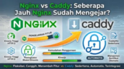 Nginx vs Caddy: Seberapa Jauh Nginx Sudah Mengejar?