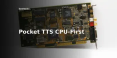 Pocket TTS: Ketika Kyutai Labs Menantang Dominasi GPU di Ranah TTS, Bisakah Bertahan?